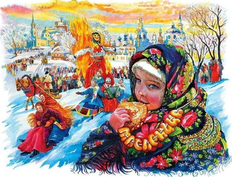 Началась Масленица.